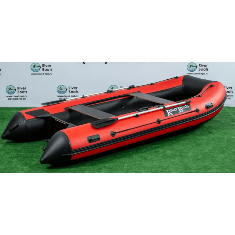 Надувная лодка RiverBoats RB 370 Алюминиевый пол - фото 1 - id-p212690432