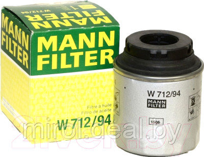 Масляный фильтр Mann-Filter W712/94 - фото 1 - id-p212691300