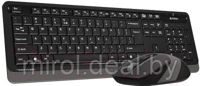 Клавиатура+мышь A4Tech Wireless Desktop Fstyler FG1010 - фото 7 - id-p212691867