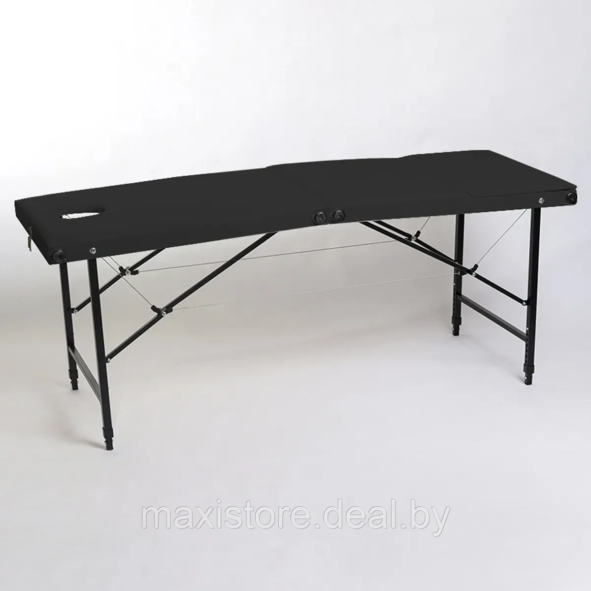 Массажный стол 3-х секционный 190х70хРВ подушка в подарок - фото 2 - id-p212694771