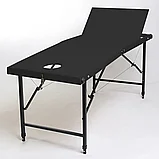 Массажный стол 3-х секционный 190х70хРВ подушка в подарок, фото 5