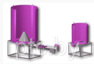 Бункер механизированный БМ-2,3 (объемом 2,3 куб.м.)