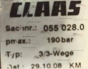 Блок распределительный Claas 055 028.0 (055028.0, 0550280) для кормоуборочных комбайнов CLAAS Jaguar