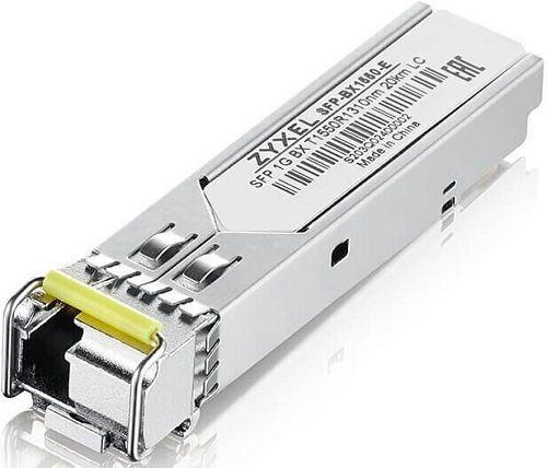 Трансивер ZYXEL SFP-BX1550-E (pack of 10 pcs), SFP transceiver WDM, single mode, SFP, LC, Tx1550 / Rx1310, 20 - фото 1 - id-p212708331