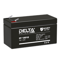 Delta DT 12012 (1.2 А\ч, 12В) свинцово- кислотный аккумулятор