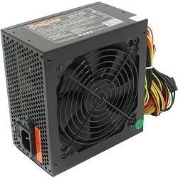 Блок питания Exegate 450W ATX-XP450 OEM, black, 12cm fan, 24+4pin, (6+2)pin PCI-E, 3*SATA, 1*FDD, 2*IDE - фото 1 - id-p212707068