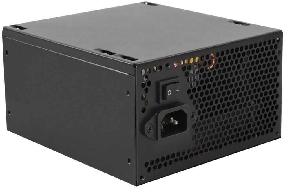 Блок питания для ПК 500 Ватт Hiper. PSU HIPER HPA-500 (ATX 2.31, 500W, Active PFC, 80Plus, 120mm fan, black) - фото 1 - id-p212702074