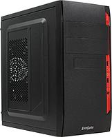 Exegate EX272732RUS Корпус MinitowerQA-410 Black, mATX, XP350, Black, 120mm 2*USB, Audio