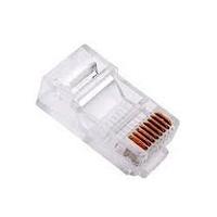 Разъем Plug RJ45 8P8C для FTP кабеля 5 кат. экранированный, 100шт VCOM VNA2230-1/100