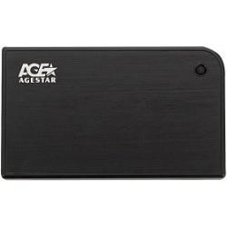 AgeStar 3UB2A14 BLACK USB 3.0 Внешний корпус 2.5" SATA AgeStar 3UB2A14 (BLACK) USB3.0, алюминий, черный, - фото 1 - id-p212706077