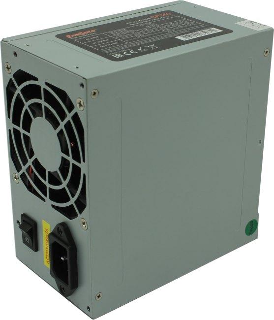 Блок питания 350W ExeGate CP350 (ATX, PC, 8cm fan, 24pin, 4pin, 3xSATA, 2xIDE, FDD, кабель 220V в комплекте) - фото 1 - id-p212712036