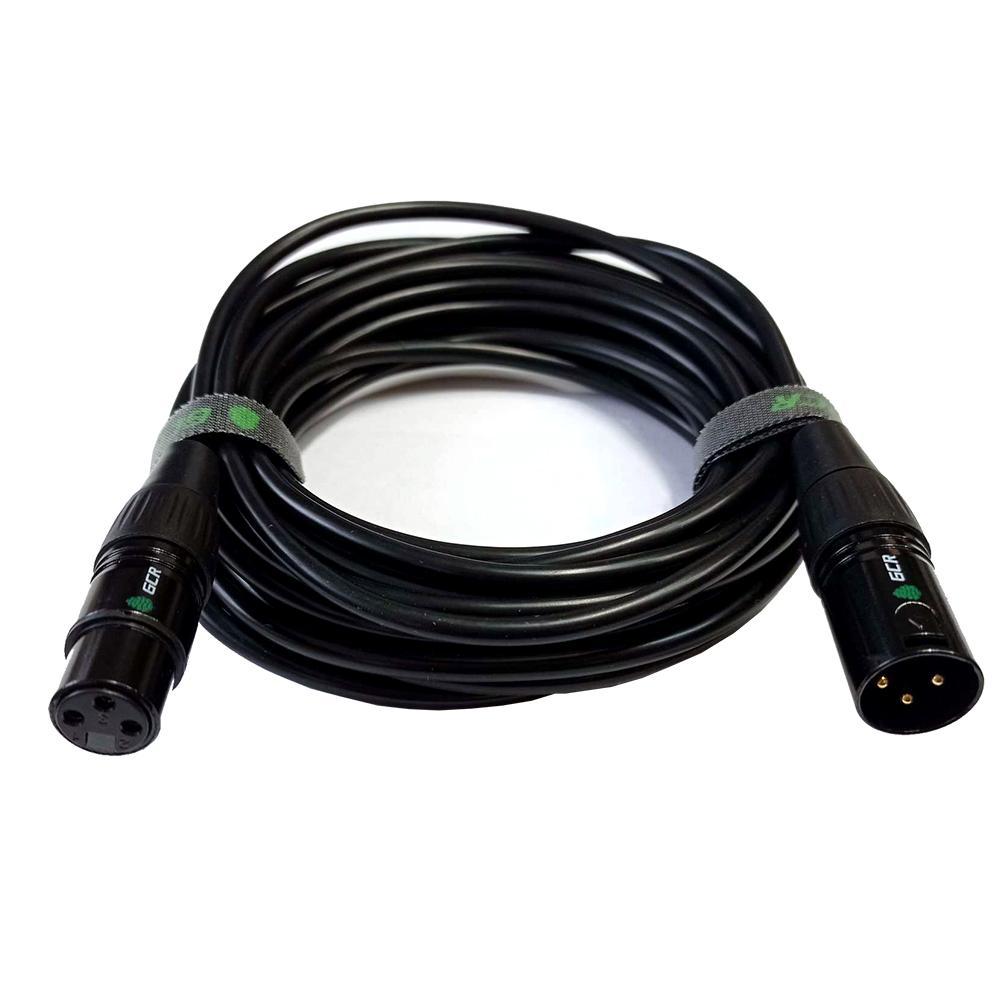 GCR Кабель 1.5m микрофонный XLR M / XLR F , черный, AL case черный, GCR-53353 Greenconnect. GCR Кабель 1.5m - фото 1 - id-p212706106