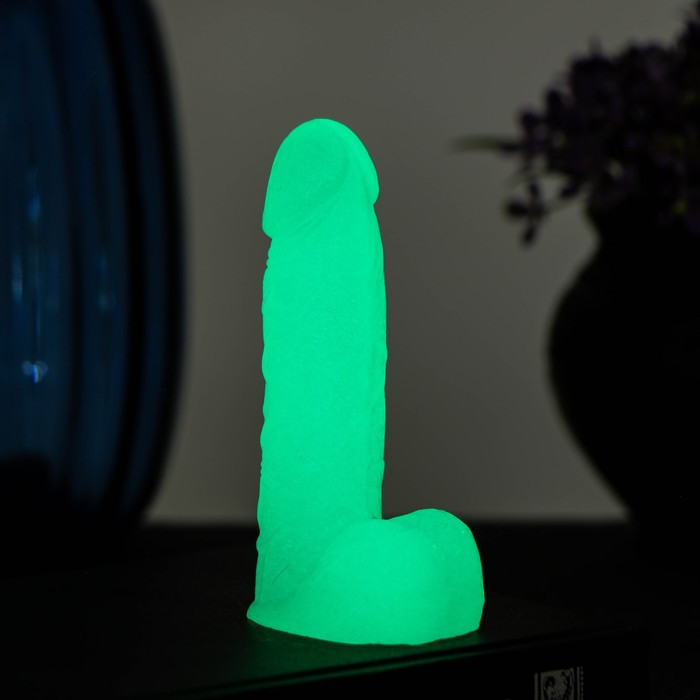 Фигурное мыло "Фаворит" зелёное свечение, 120гр/12см - фото 1 - id-p212705652