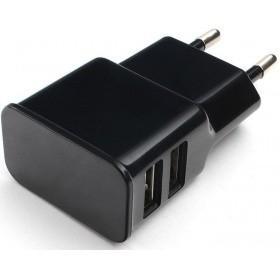 Cablexpert MP3A-PC-12 Зарядное устройство USB (Вх.AC100-240V,Вых. DC5V, 2xUSB) - фото 1 - id-p212717055