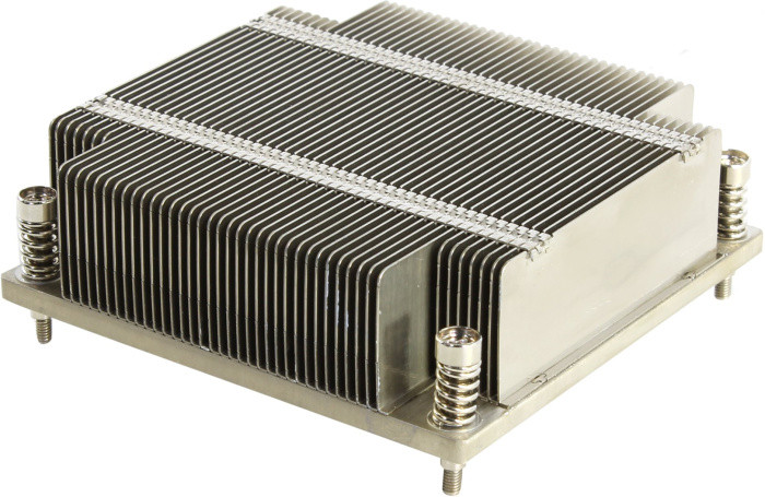 Охладитель SNK-P0037P 1U (1366, радиатор без вентилятора, Cu+Al) - фото 1 - id-p212721535
