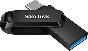 Флеш накопитель 128GB SanDisk Ultra Dual Drive Go, USB 3.1 - USB Type-C Black [SDDDC3-128G-G46]