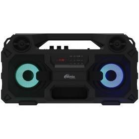 RITMIX SP-690B black {Jack 6.3 мм c функцией ЭХО, дисплей: LED, эквалайзер, RGB-подсветка, до 8 часов, 2000 - фото 1 - id-p212708638