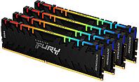 Память оперативная Kingston KF432C16RBAK4/32 32GB 3200MHz DDR4 CL16 DIMM (Kit of 4) FURY Renegade RGB