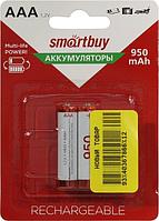 Аккумулятор Smartbuy SBBR-3A02BL950 (1.2V 950mAh) NiMh Size "AAA" уп. 2 шт