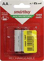 Аккумулятор Smartbuy SBBR-2A02BL1000 (1.2V 1000mAh) NiMh Size "AA" уп. 2 шт