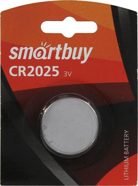 Батарея питания Smartbuy SBBL-2025-1B CR2025 (Li 3V) - фото 1 - id-p212706322