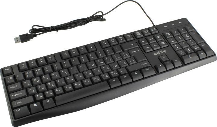 Клавиатура Smartbuy ONE SBK-207US-K USB 104КЛ - фото 1 - id-p212701320
