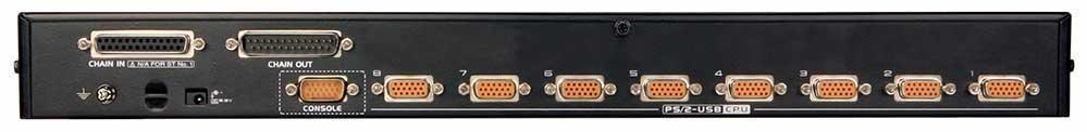 Переключатель консоли электронный, 8 портов USB ATEN. 8 PORT PS/2-USB KVMP SWITCH W/1.8M W/23 - фото 1 - id-p212708715