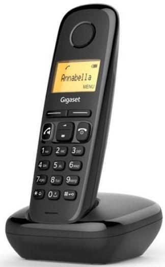 Трубка доп. Dect Gigaset A270H HSB RUS черный для A170/270 - фото 1 - id-p212702425