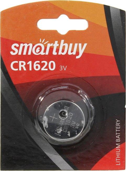 Батарея питания Smartbuy SBBL-1620-1B CR1620 (Li 3V) - фото 1 - id-p212700040