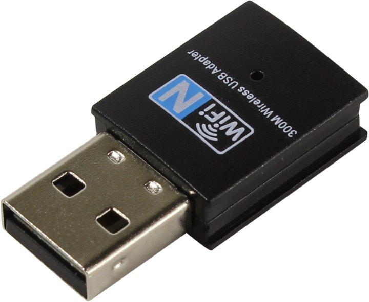 Сетевая карта Espada UW300-1 Wireless LAN USB Adapter (802.11b/g/n 300Mbps) - фото 1 - id-p212701376