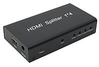 Разветвитель 4-port HDMI Splitter + б.п.