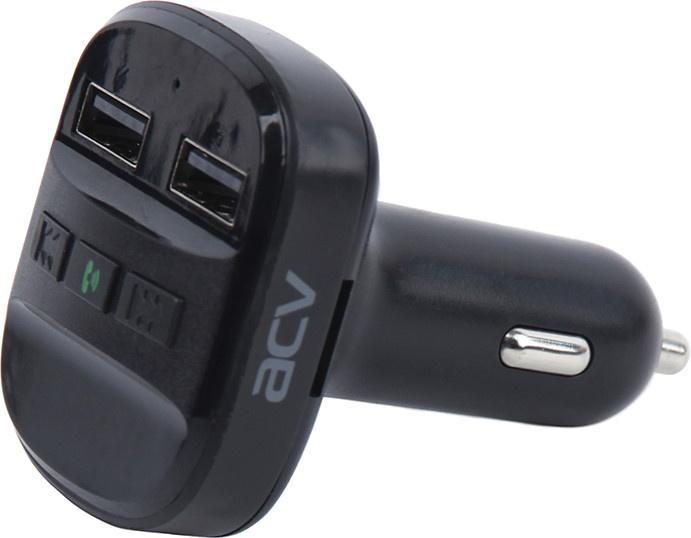 Автомобильный FM-модулятор ACV FMT-121B черный MicroSD BT USB (37575) - фото 1 - id-p212709987