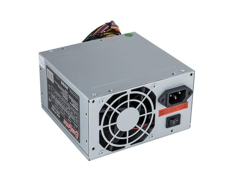 Блок питания 350W ExeGate AB350 (ATX, SC, 8cm fan, 24pin, 4pin, 3xSATA, 2xIDE, FDD, кабель 220V с защитой от - фото 1 - id-p212713737