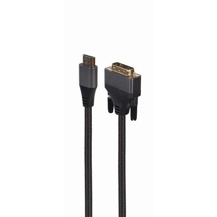 Cablexpert Кабель HDMI-DVI , 4K, 19M/19M, 1.8м, single link, пакет (CC-HDMI-DVI-4K-6), фото 2