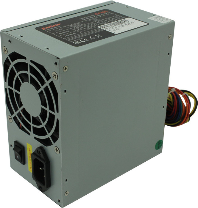 Блок питания 400W ExeGate CP400 (ATX, PC, 8cm fan, 24pin, 4pin, 3xSATA, 2xIDE, FDD, кабель 220V в комплекте) - фото 1 - id-p212713749