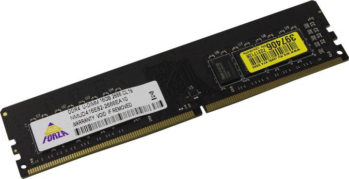 Модуль памяти Neo Forza NMUD416E82-2666EA10 DDR4 DIMM 16Gb PC4-21300 CL19 - фото 1 - id-p212701484