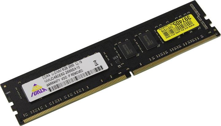 Модуль памяти Neo Forza NMUD480E82-2666EA10 DDR4 DIMM 8Gb PC4-21300 CL19 - фото 1 - id-p212701486