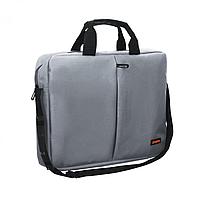 Сумка ExeGate Office F1590 Grey, серая, полиэстер, для ноутбуков до 15.6" EX264614RUS