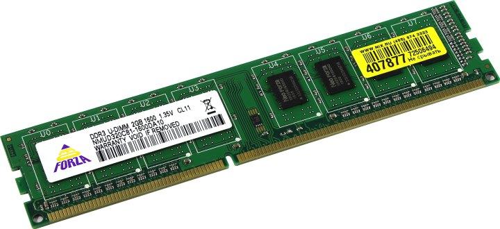 Модуль памяти Neo Forza NMUD320C81-1600DA10 DDR3 DIMM 2Gb PC3-12800 - фото 1 - id-p212701492
