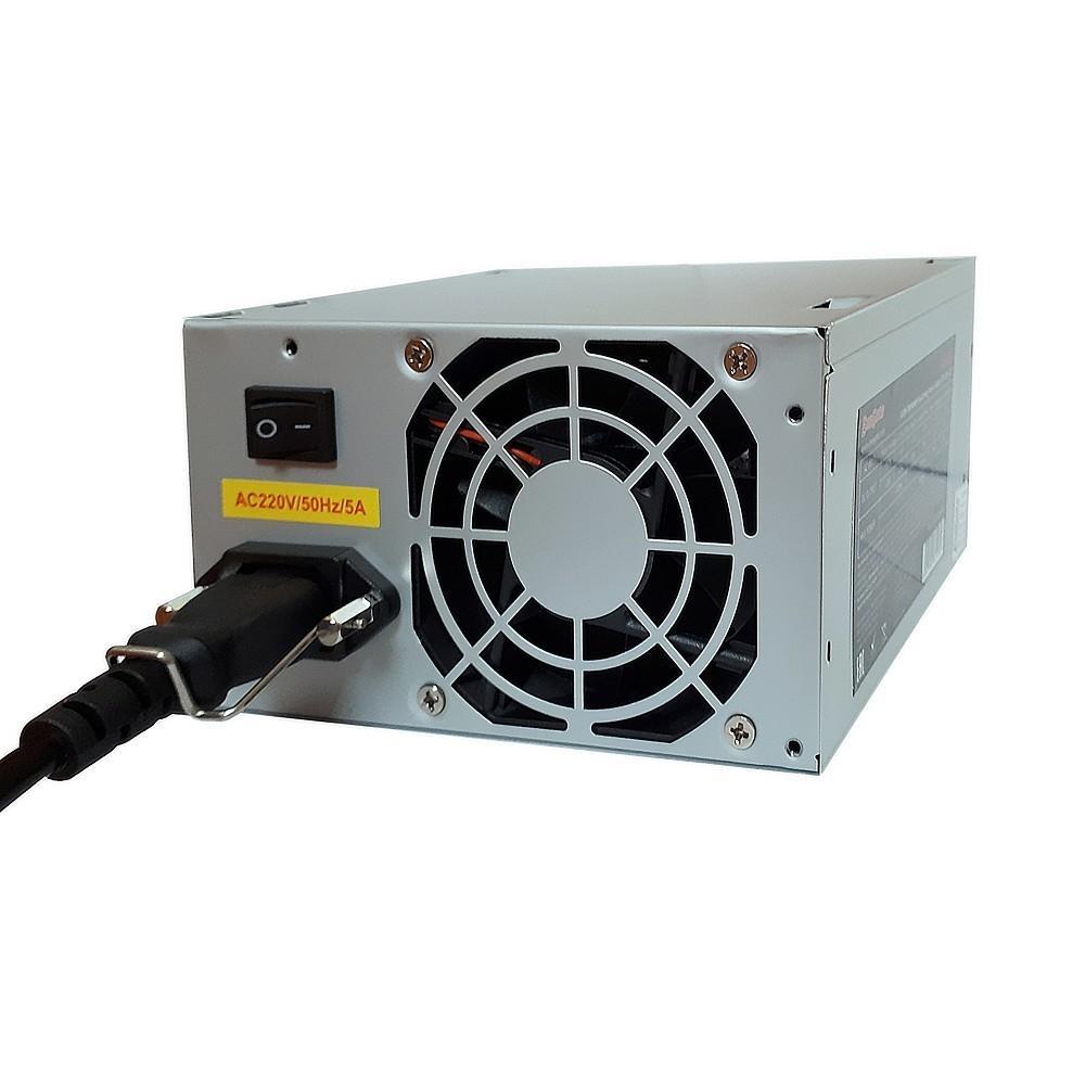 Блок питания 500W ExeGate CP500 (ATX, SC, 8cm fan, 24pin, 4pin, 3xSATA, 2xIDE, FDD, кабель 220V с защитой от - фото 1 - id-p212713769