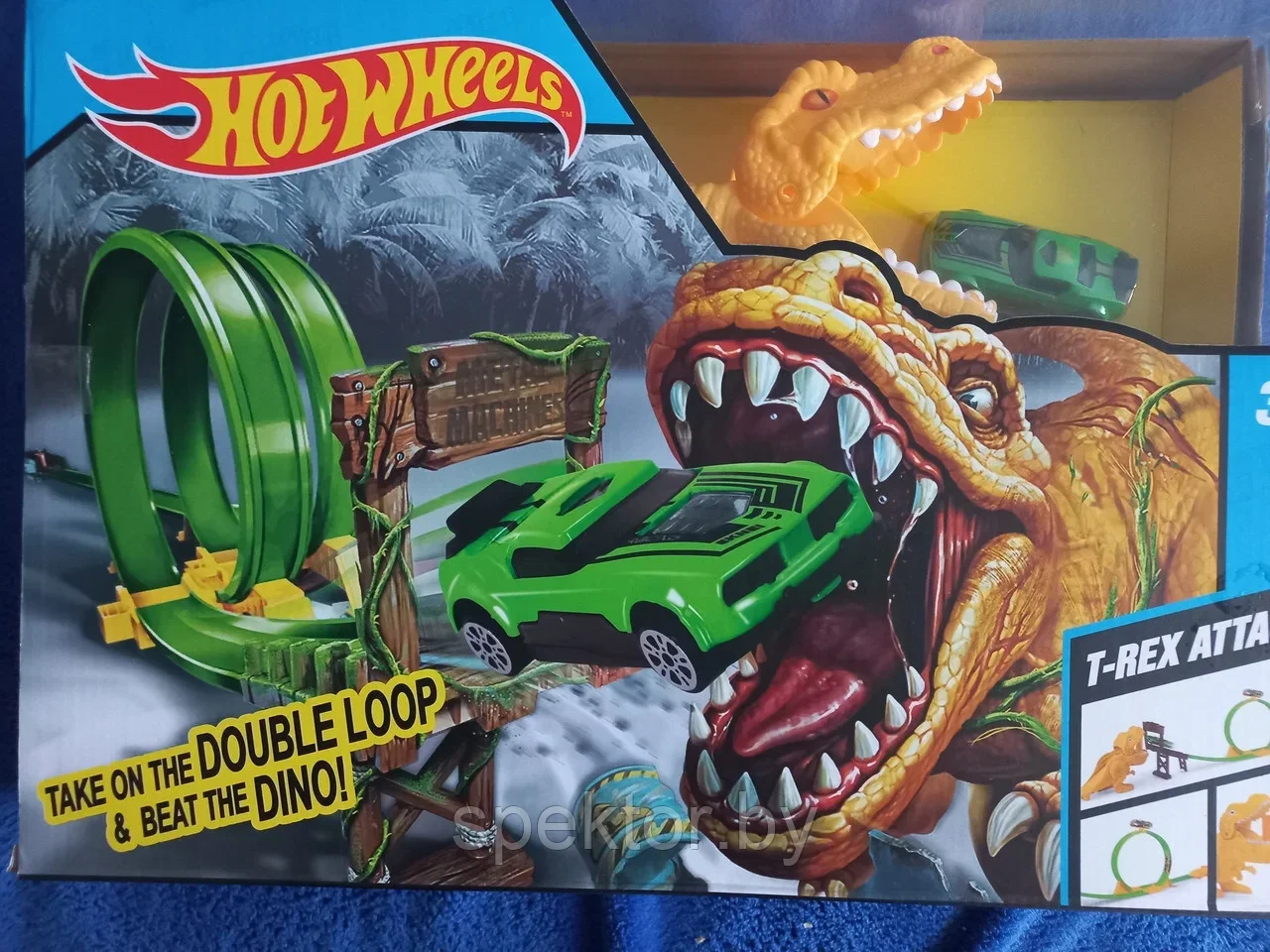 Hot wheels динозавр