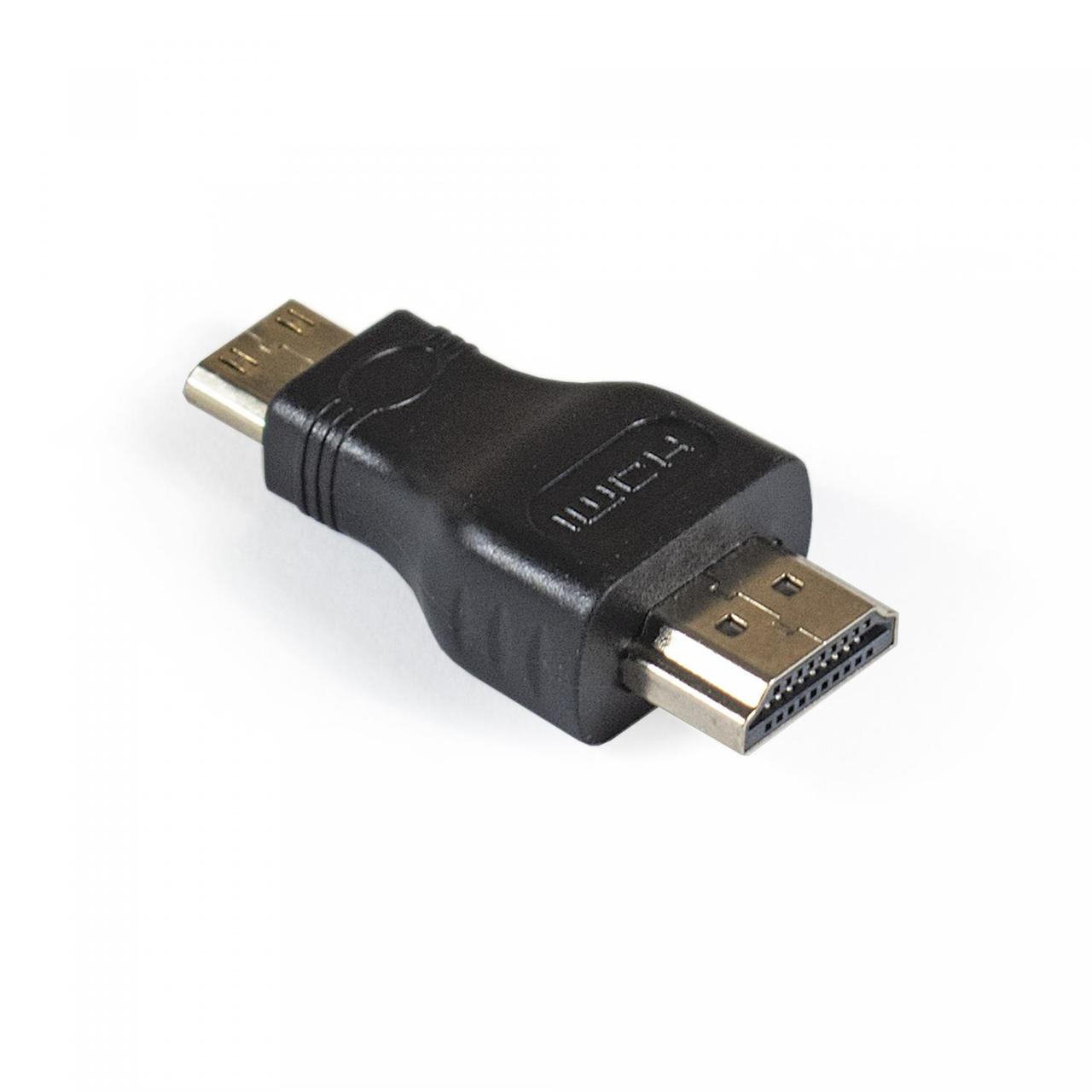 Переходник HDMI-miniHDMI ExeGate EX-HDMI-FMC (19F/19M, позолоченные контакты) EX284924RUS - фото 1 - id-p212713785