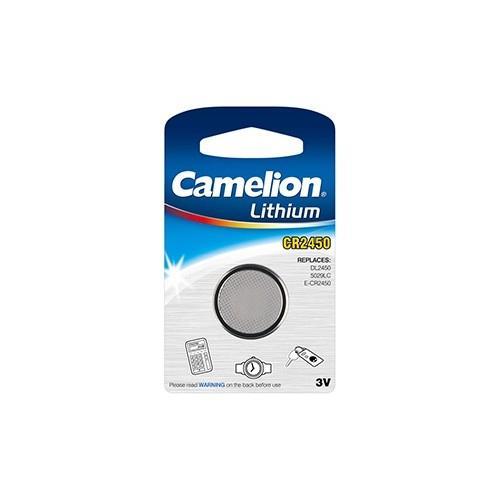 Camelion CR2430 BL-1 (CR2430-BP1, батарейка литиевая,3V) (1 шт. в уп-ке) - фото 1 - id-p212720717