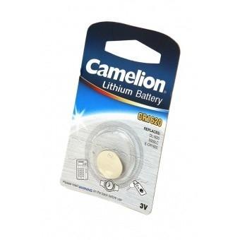 Camelion CR1620 BL-1 (CR1620-BP1, батарейка литиевая,3V) (1 шт. в уп-ке) - фото 1 - id-p212720722