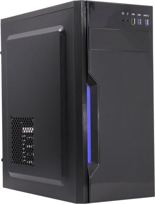 Корпус Miditower ExeGate XP-333U-XP350 (ATX, БП XP350 с вент. 12см, 1*USB+2*USB3.0, аудио, черный) EX283076RUS - фото 1 - id-p212713803