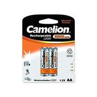 Camelion AA-2500mAh Ni-Mh BL-2 (NH-AA2500BP2, аккумулятор,1.2В) (2 шт. в уп-ке)