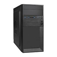 Корпус Minitower ExeGate BAA-105U4-01-AA500 (mATX, AA500 с вент. 8см, 4*USB3.0, HD аудио, черный) EX291153RUS