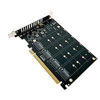 Контроллер Espada PCIe4NVME Адаптер 4xM2 - PCI-Ex16