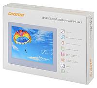 Фоторамка Digma 8" PF-843 IPS 1024x768 белый пластик ПДУ Видео