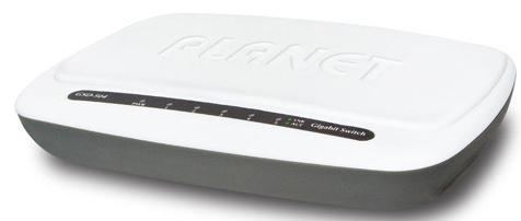 Коммутатор PLANET GSD-504 5-Port 10/100/1000Mbps Gigabit Ethernet Switch (External Power) - Plastic Case - фото 1 - id-p212713907